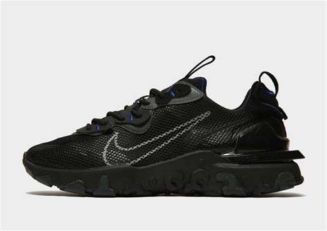 nike react zwart|Mens Black Nike React Shoes.